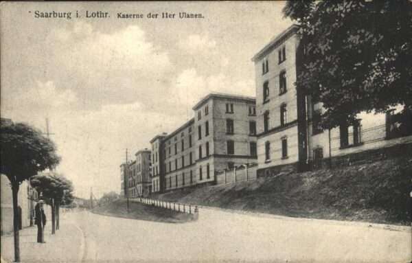 Saarburg Lothringen Kaserne 11er Ulanen