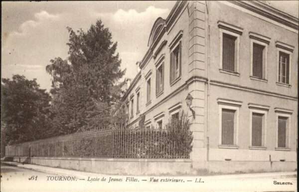 Tournon Lycee de Jeunes Filles