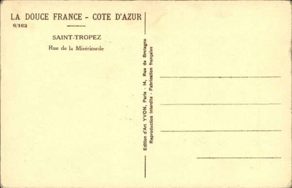 Saint-Tropez Var Rue de la Misericorde – Bild 2