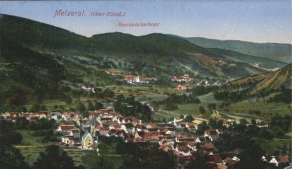 Metzeral Haut Rhin Gesamtansicht