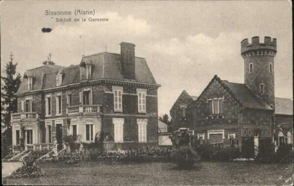 Sissonne Schloss de la Garenne