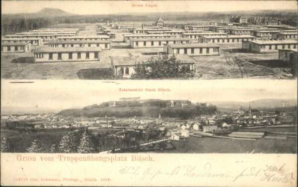 Bitsch Lothringen Truppenübungsplatz