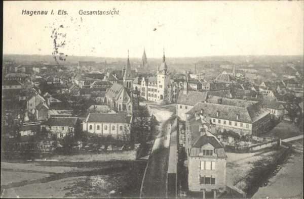 Hagenau Elsass Gesamtansicht