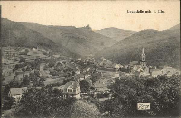 Grendelbruch Bas Rhin Alsace Gesamtansicht