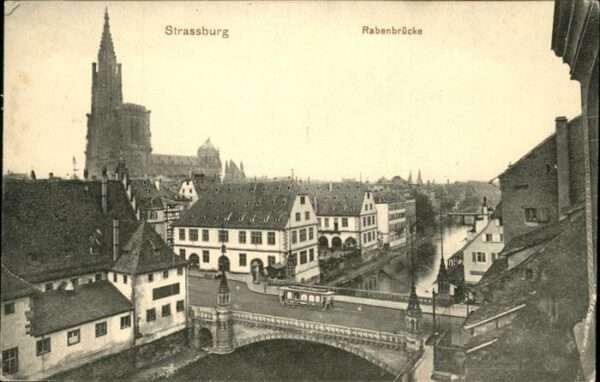 Strasbourg Alsace Rabenbrücke