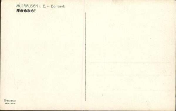 Mulhouse Muehlhausen Bollwerk – Bild 2
