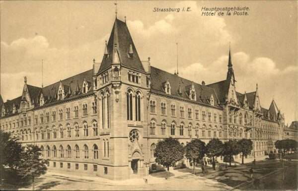 Strasbourg Alsace Hauptpostgebäude