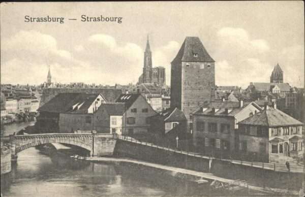 Strasbourg Alsace Pont du Rhin