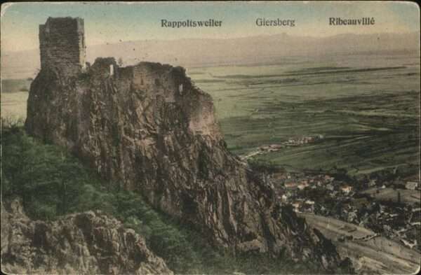 Rappoltsweiler Haut Rhin Elsass Burg