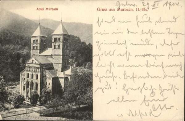 Murbach Elsass Abtei Murbach