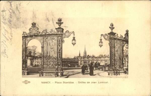 Nancy Lothringen Grilles de Jean Lamour