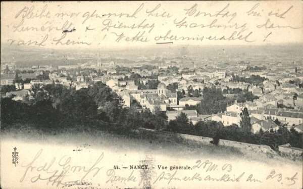 Nancy Lothringen Vue generale