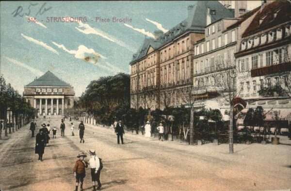 Strasbourg Alsace Place Broglie