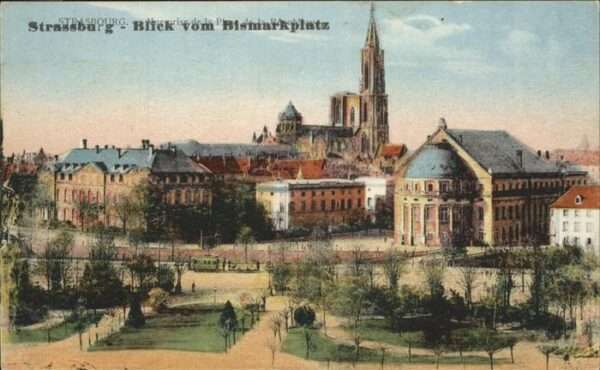 Strasbourg Alsace Bismarckplatz