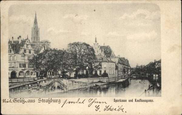 Strasbourg Alsace Sparkasse
Kaufhausgasse