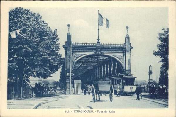 Strasbourg Alsace Pont du Rhin
