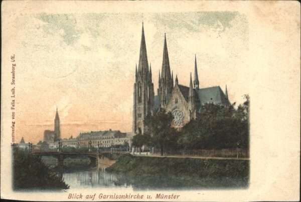 Strasbourg Alsace Garnisonskirche
Münster