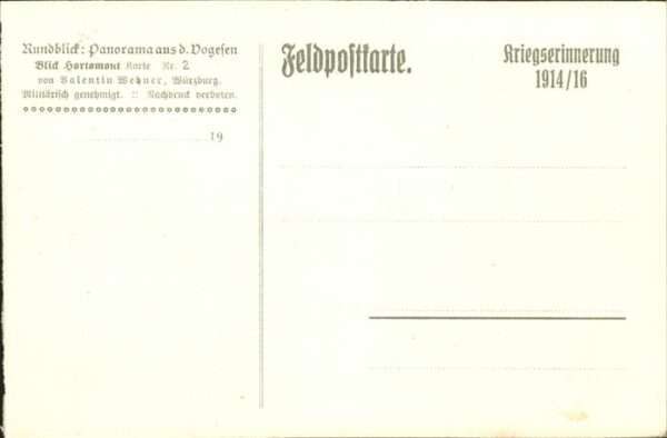 Militaria WK1 Panorama – Bild 2