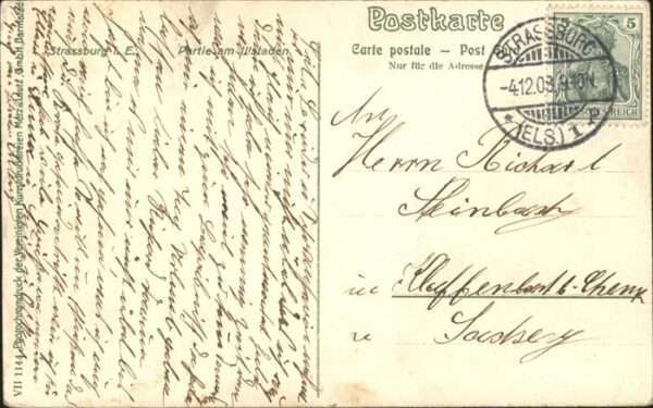 Strasbourg Alsace Illstaden – Bild 2