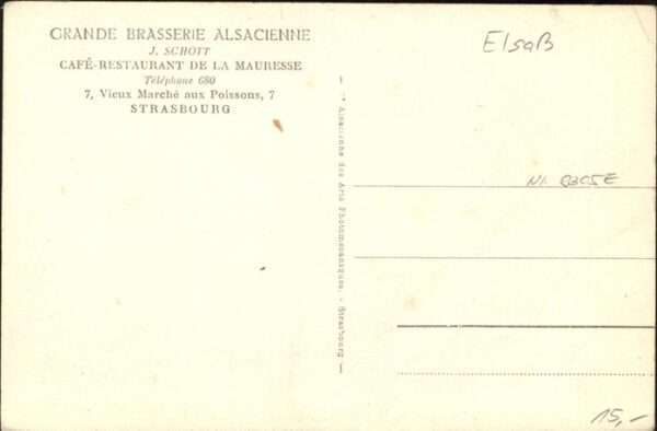 Strasbourg Alsace Cafe de la Mauresse – Bild 2