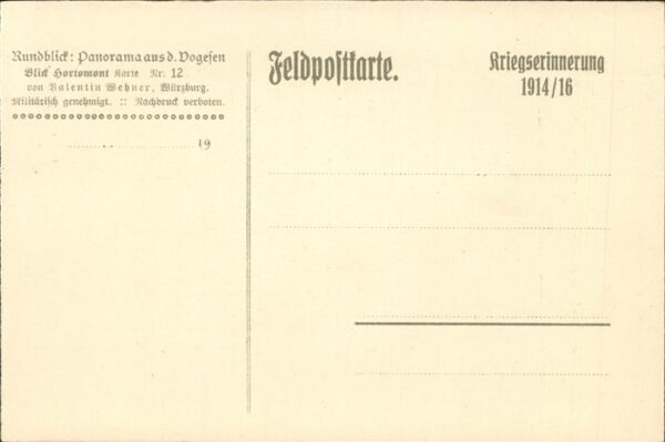 Militaria WK1 Hortomont
Le Saulcy – Bild 2