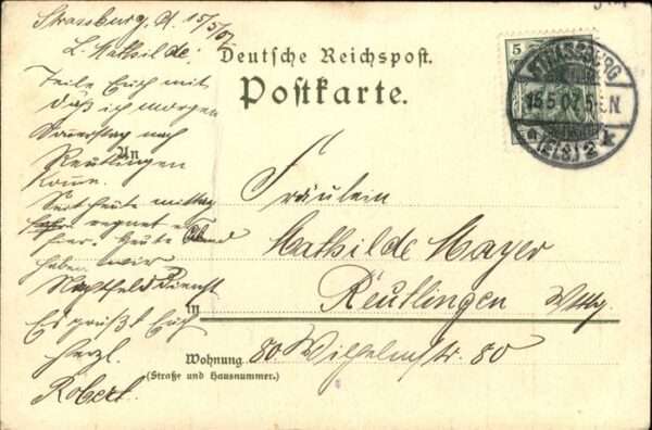 Zabern Saverne Künstler F Hoch – Bild 2