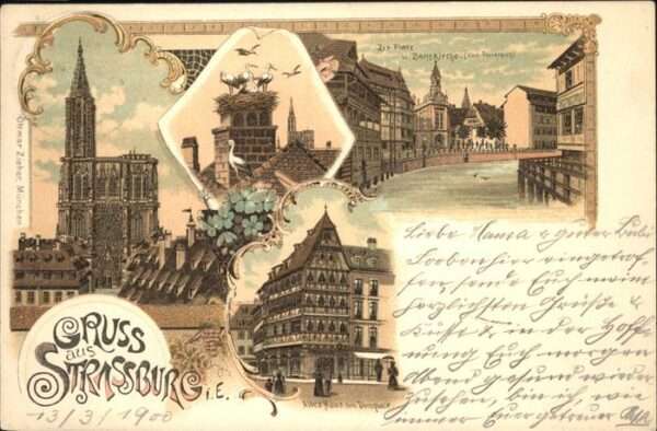 Strasbourg Alsace Zions Kirche