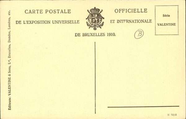 Exposition Bruxelles 1910 Jardins Francais – Bild 2