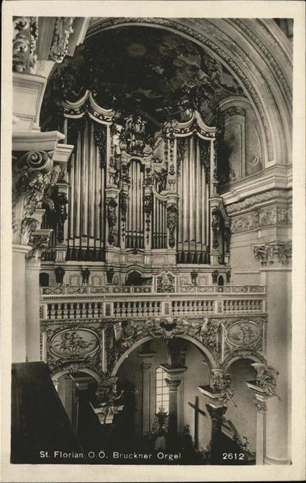Kirchenorgel St Florian Bruckner Orgel