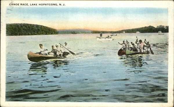 Paddeln Canoe Race Lake Hopatcong NJ