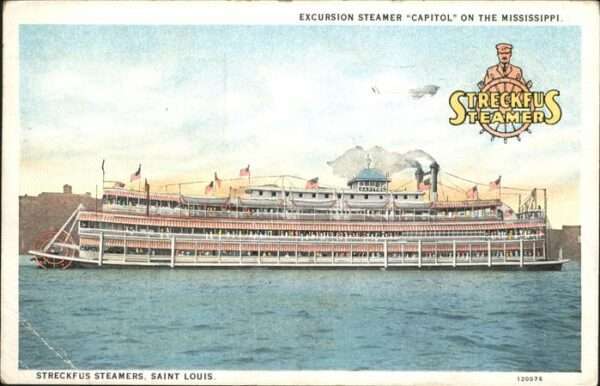 Dampfer Oceanliner Capitol Mississippi