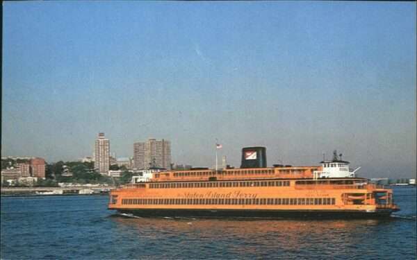 Dampfer Binnenschifffahrt Staten Island Fähre