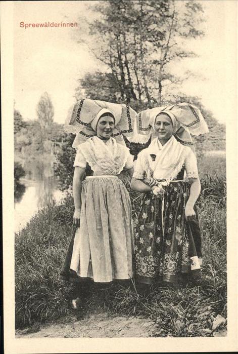 Trachten Spreewälderinnen