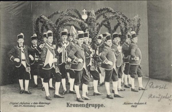 Tanzen Kronengruppe München Schäfflertanz