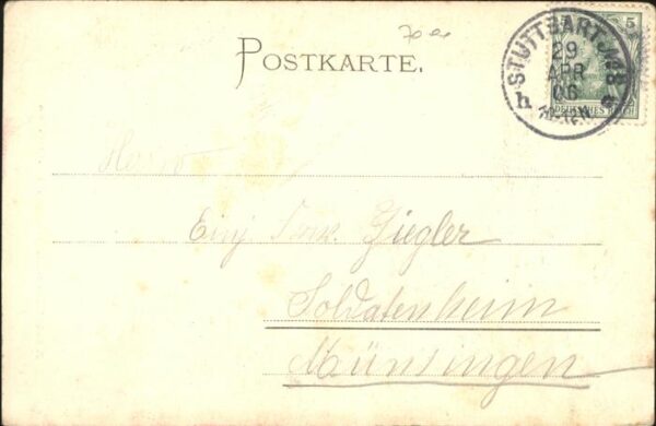 Kuenstlerkarte P Widmayer Wegweiser – Bild 2