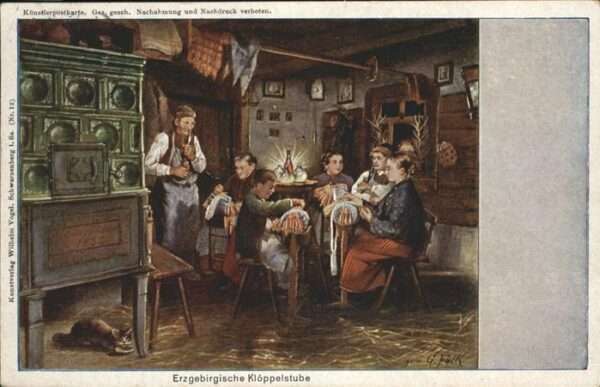 Handarbeit Erzgebirgische Klöppelstube