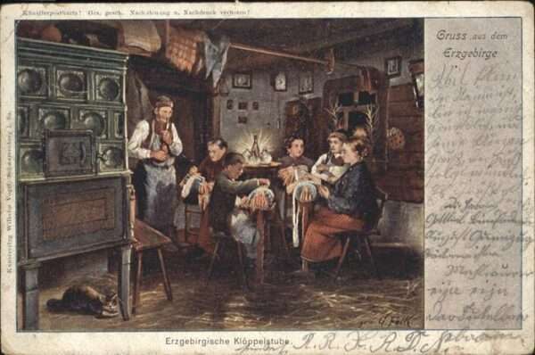 Handarbeit Erzgebirgische Klöppelstube