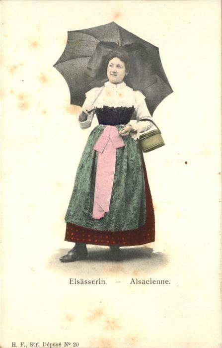 Trachten Elsässerin