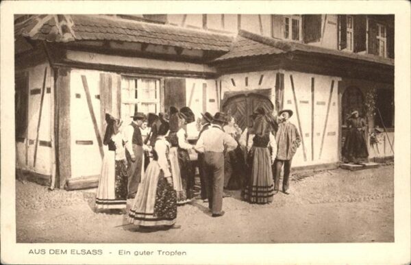 Trachten Eslass Ein guter Tropfen