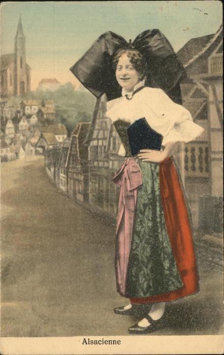 Trachten Elsässerin