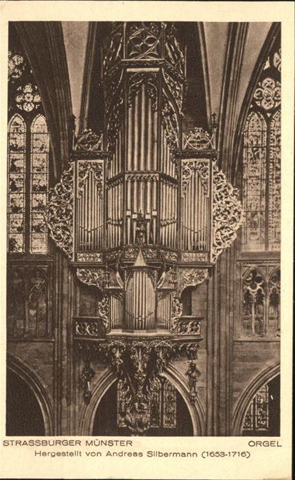 Kirchenorgel Strassburger Münster