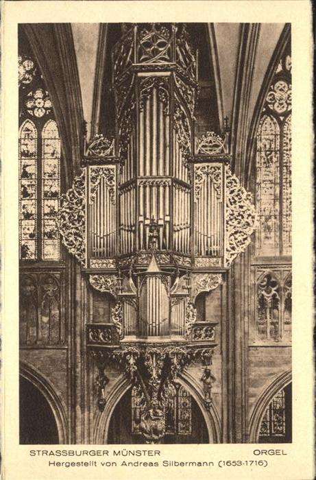 Kirchenorgel Strassburger Münster