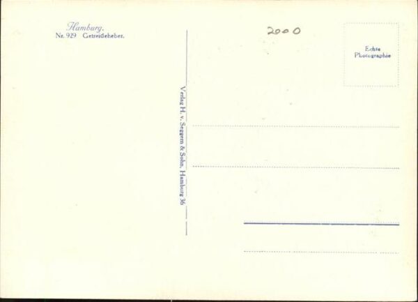 Schiffe Ships Navires Getreideheben Hamburg Nr 929 – Bild 2