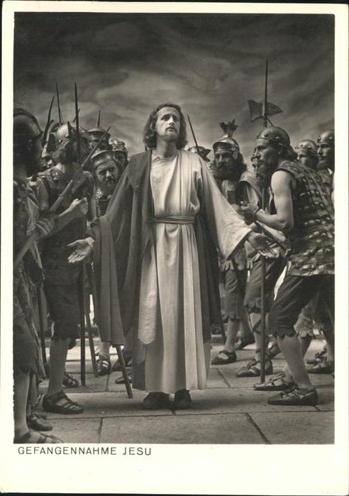 Passionsspiele Oberammergau Gefangennahme Jesu