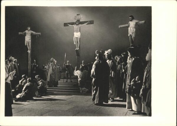 Passionsspiele Oberammergau Kreuzigung