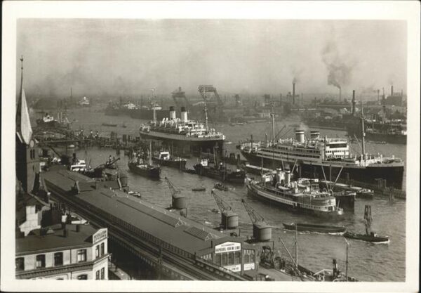 Motorboote Hapag Hamburg Hafen
