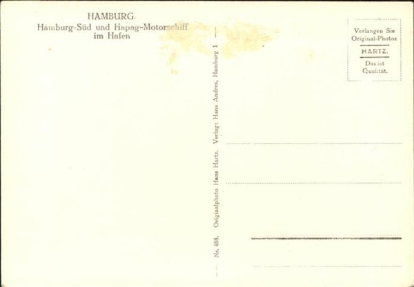 Motorboote Hapag Hamburg Hafen – Bild 2
