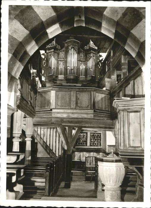 Kirchenorgel Jakobuskirche Urphar