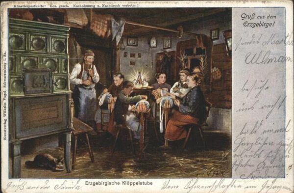 Handarbeit Erzgebigische Klöppelstube