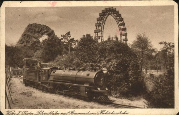 Eisenbahn Wien Liliputbahn Riesenrad Hochschaubah